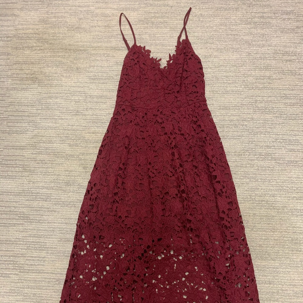 ASTR Floral Cutout Cocktail Dress - Size small
